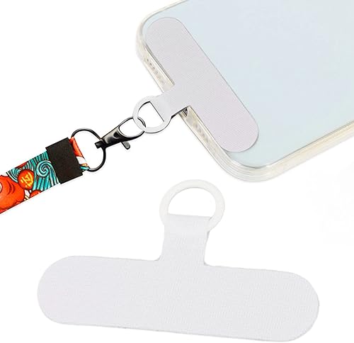 Miniatura 4 de TOPINCN Pestaña de amarre para teléfono, parche universal para teléfono celular, parche de nailon para colgar para teléfono celular, accesorio de