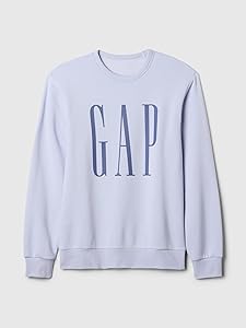 GAP Men's Logo Fleece Crew Sweatshirt