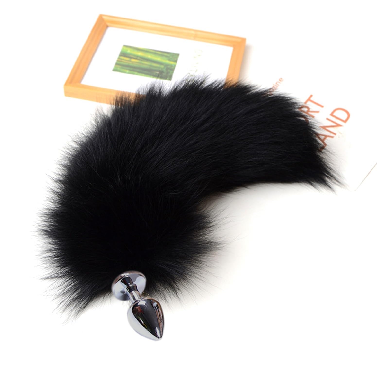 Fox Tails Anal Plug Metal Anal Sex Toys Butt Plug Sex Games Role Play Cosplay Toys Drop Shipping (Color : B, Size : S pug) — view 15