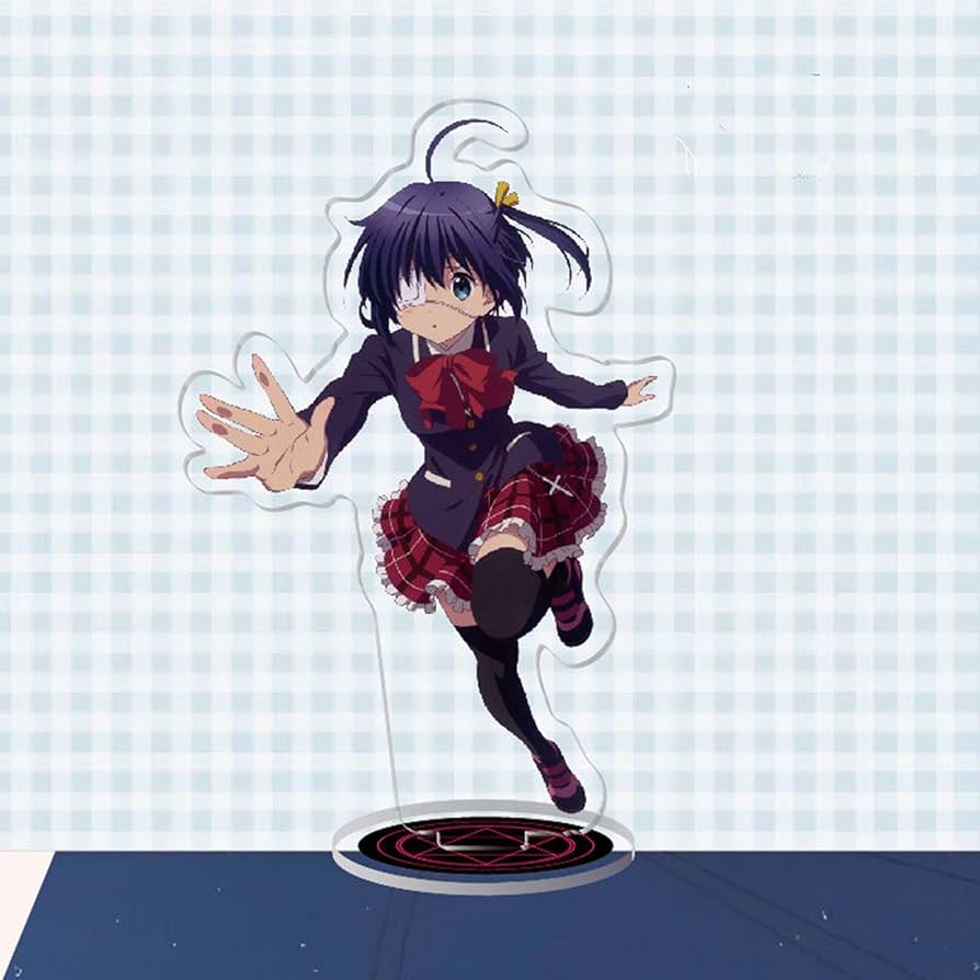 全3色/黒/赤/ベージュ 中二病でも恋がしたい アクリルスタンド - 通販