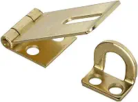 National Hardware Ferrolho de segurança N102-053 V30 em latão, 4,5 cm (1-3/4")