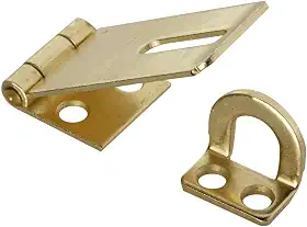 National Hardware Ferrolho de segurança N102-053 V30 em latão, 4,5 cm (1-3/4")