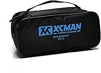 Vista 8 de XCMAN Kit de cepillos de esquí Roto cepillo mango eje con los 3 cepillos: nailon, caballo, latón/corcho