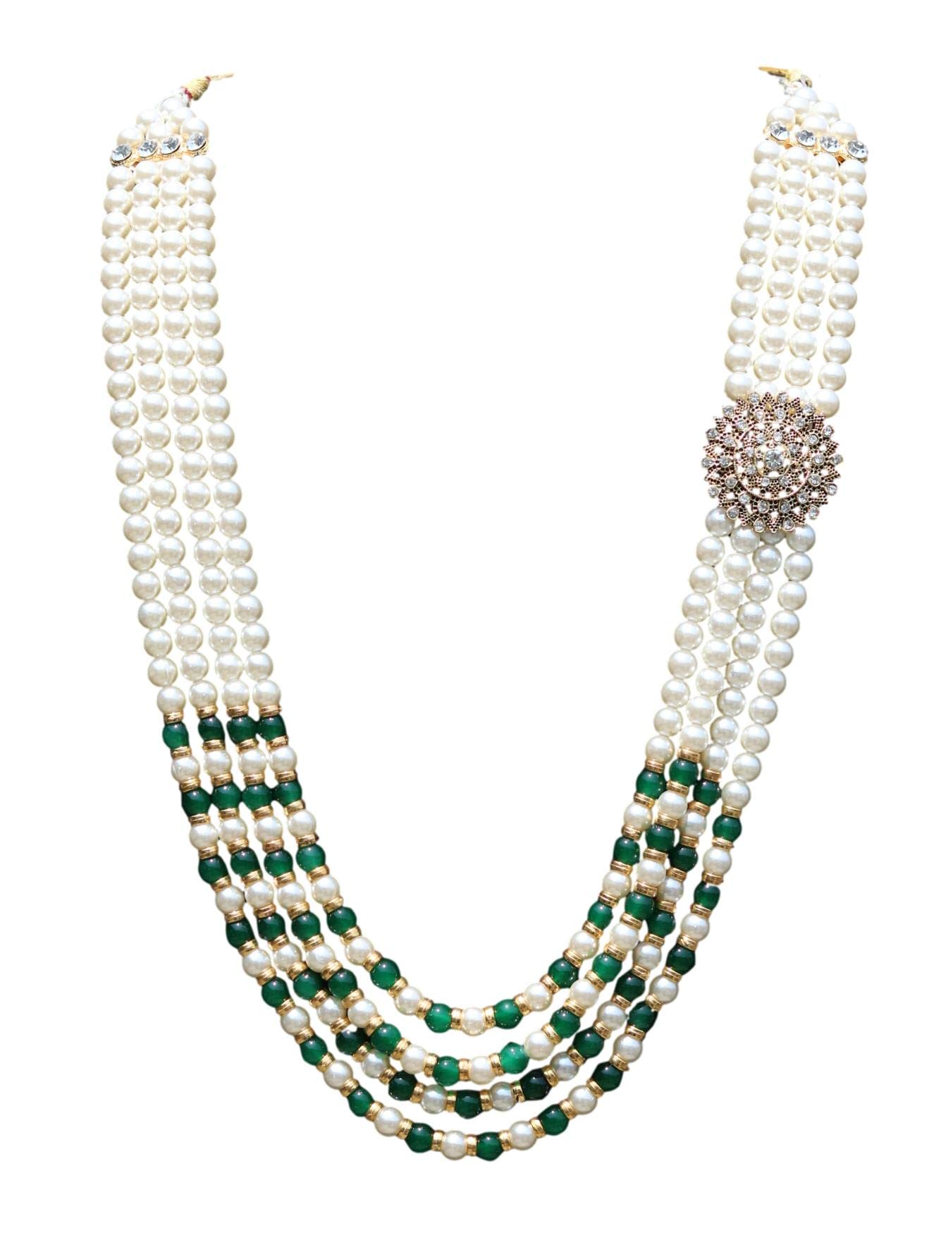 See full amazon price history chart for Geetanjali Crafts Handmade Pearl Stone & Studded AD(American Diamond) Necklace Jewellery For Men/Groom For Wedding(Dhula Mala/Kantha Haar) Or Special Occasions (7974) Geetanjali Crafts Handmade Pearl Stone & Studded AD(American Diamond) Necklace Jewellery For Men/Groom For Wedding(Dhula Mala/Kantha Haar) Or Special Occasions (7974) (B0C1ZTNBQ4) Amazon Price History, Amazon Price Tracker