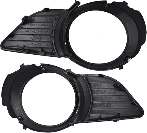 Miniatura 3 de Paquete de 2 rejillas de repuesto para faros antiniebla, lado izquierdo y derecho para Sienna Base LE XLE 2011-2015