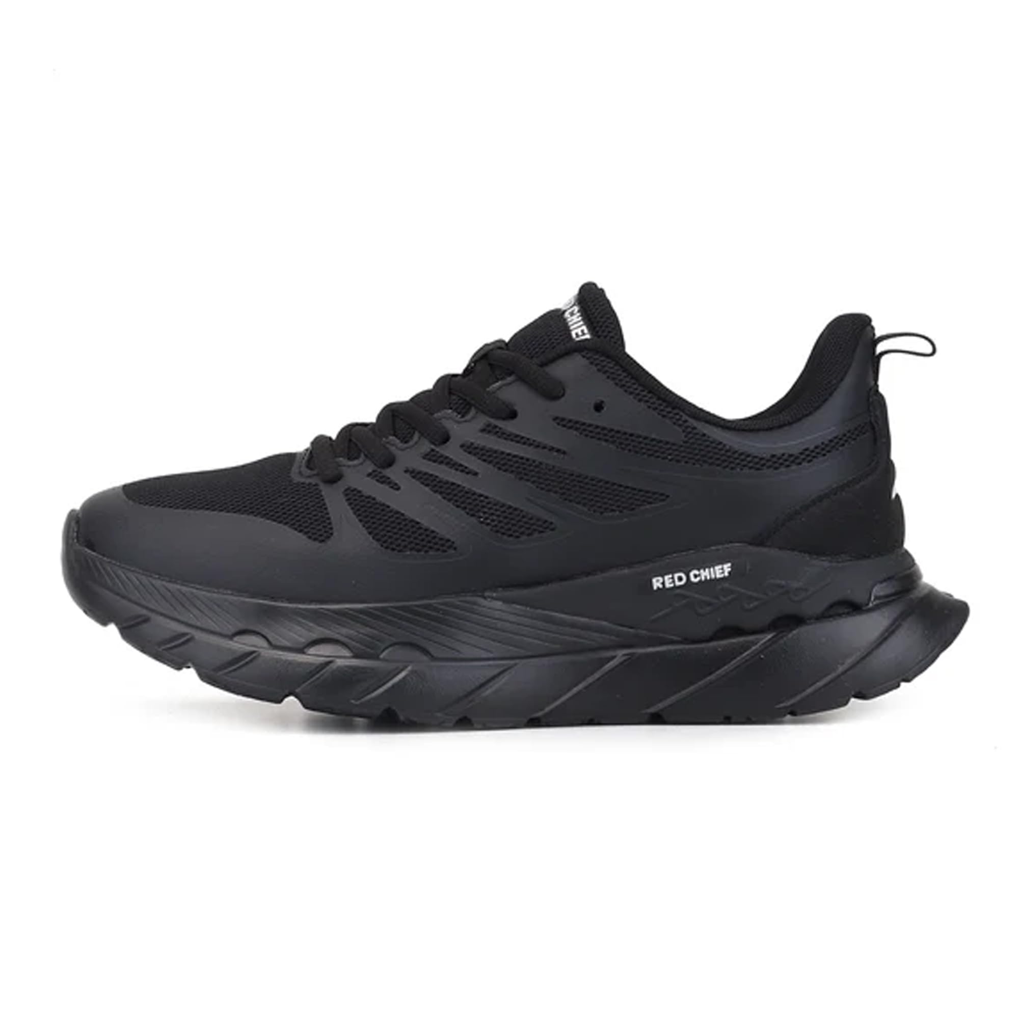 Red Chief Running Shoes for Men, Black
