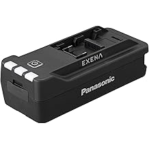 Panasonic EZ9ZD1X-B USB Battery Adapter with Wall Mounting Hardware Included, USB-C USB-A 18 V 5.0 Ah 14.4 V Electric Tools, Construction Sites, Workshop, Black