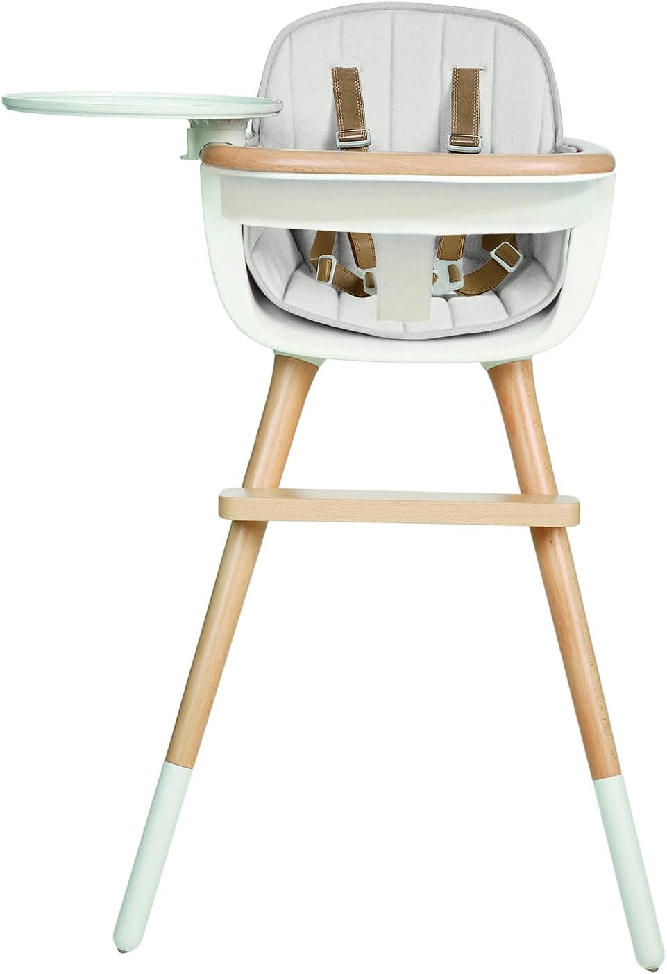 Micuna OVO MAX Luxe High Chair with Seat Fabric in White