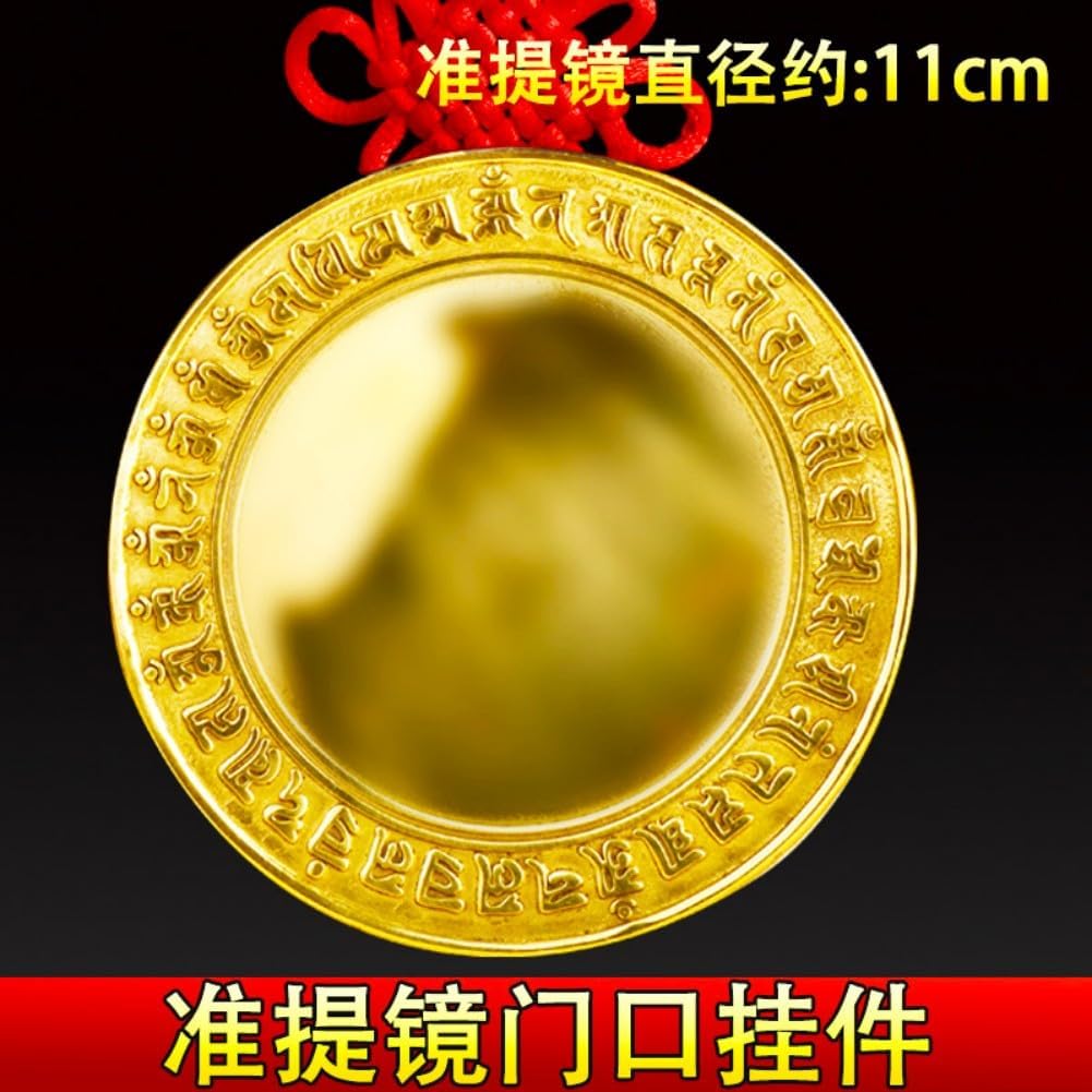 准提镜摆件 Feng Shui Good Luck Charms Furniture,Bag,Home,Office Other Scenes 质佛母密宗准提镜大号千手观音菩萨圆形八卦镜 Feng Shui Good Amulet fengshui Chinese Tassel Ornaments-1636