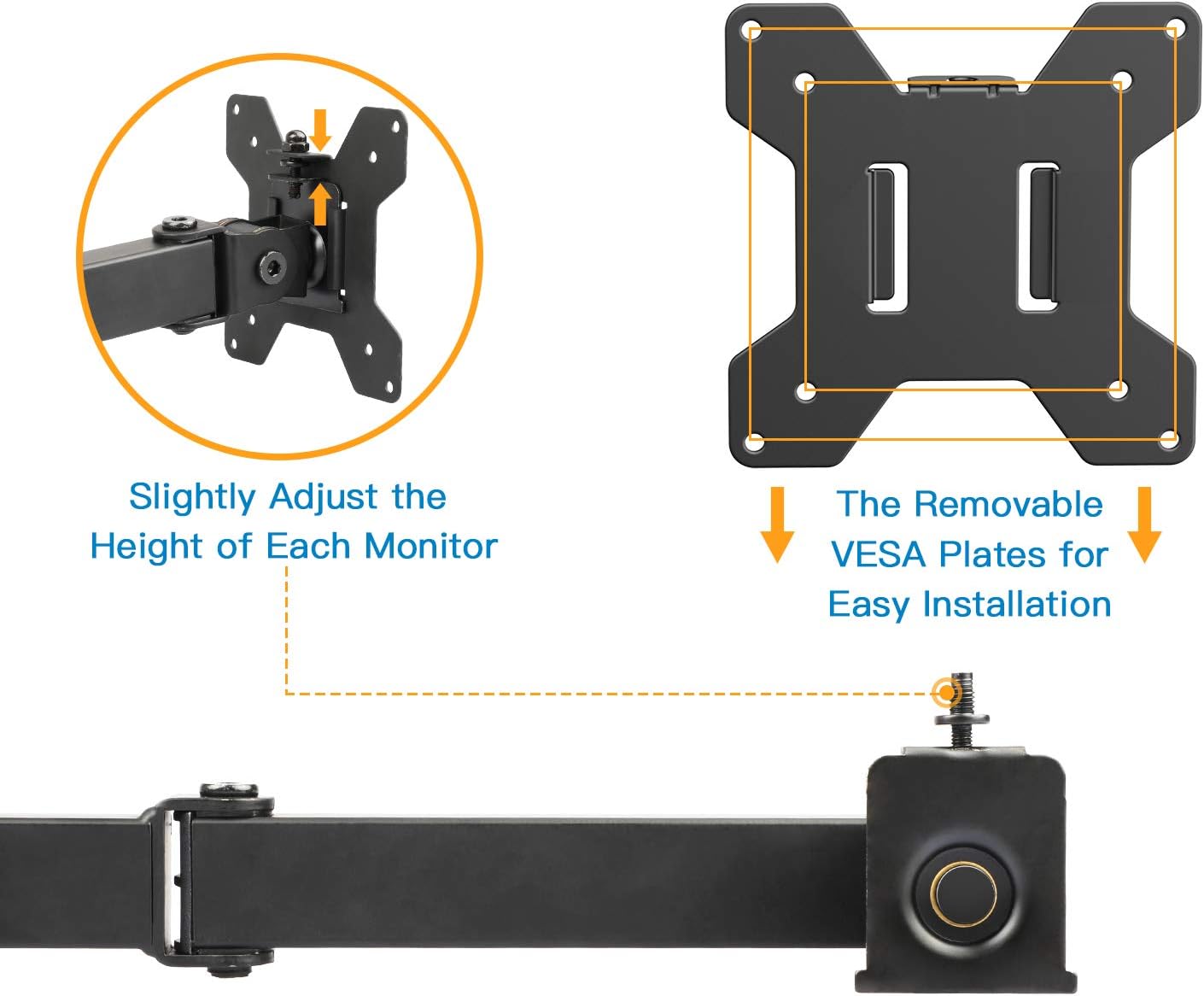 Nеw Arrіvаlѕ HUANUO Quad Monitor Stand, 4 Monitor Stand for 13-27 inches Computer Screens with Full Articulation, Heavy Duty Monitor Desk Mount Fully Adjustable Holds up to 22LBS per Arm Flаѕh Dеаlѕ - 40% оƒƒ HUANUO Quad Monitor Stand, 4 Monitor Stand for 13-27 inches Computer Screens with Full Articulation, Heavy Duty Monitor Desk Mount Fully Adjustable Holds up to 22LBS per Arm
