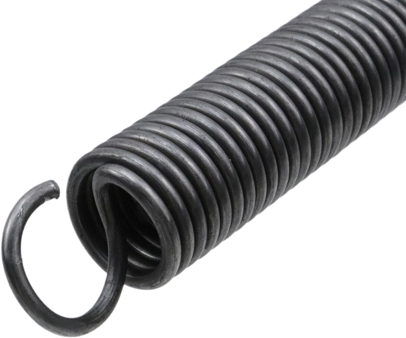 4Pcs Heavy Duty Extension Spring, Spring Steel Hook Construction Extended Tension Springs with Hook for Machinery Repair Construction Industrial (Wire Diameter 0.1", OD 0.79", Length 3.9")