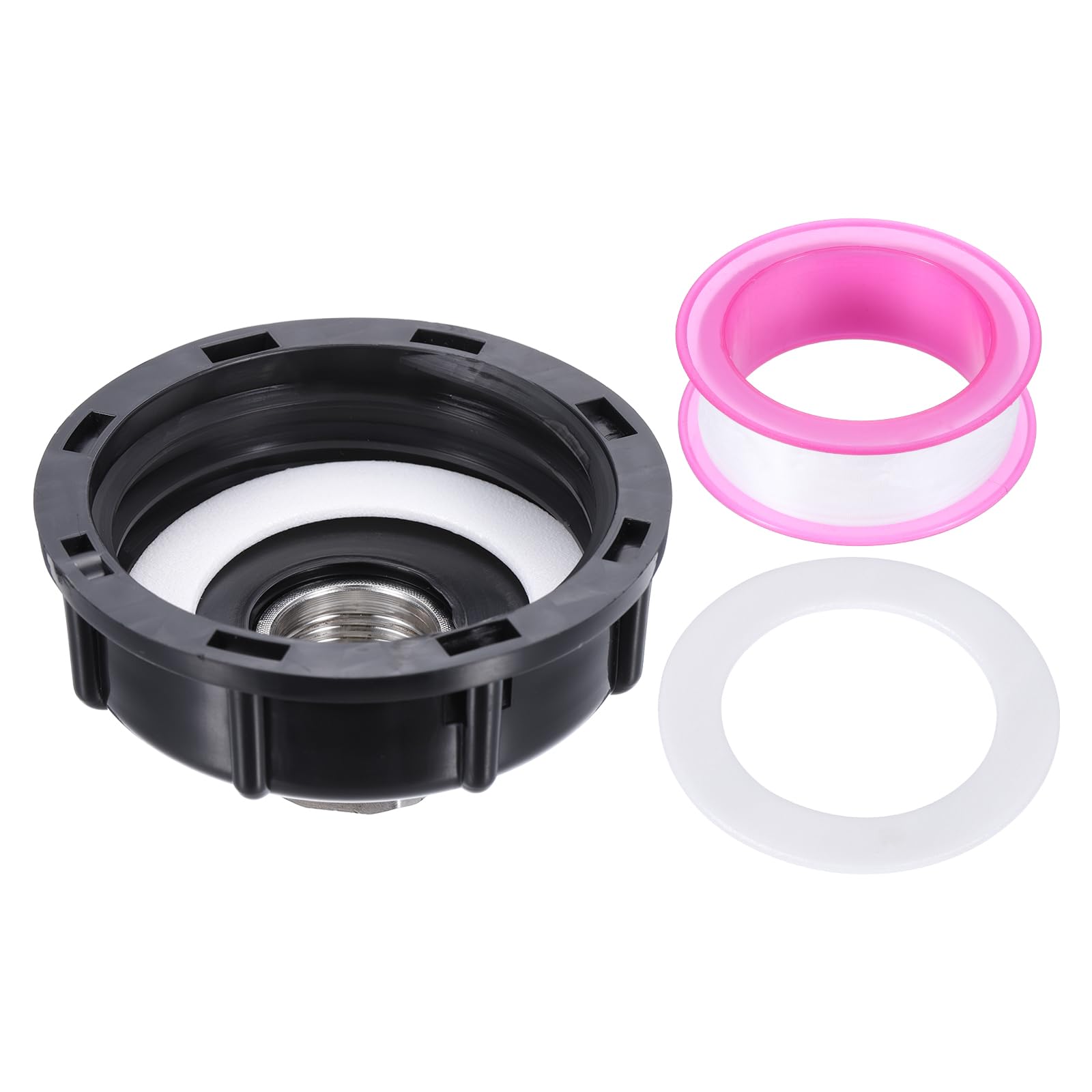 PATIKIL IBC Tote Adapter, 3/4" Female Thread to S60x6 2" Coarse Female Thread