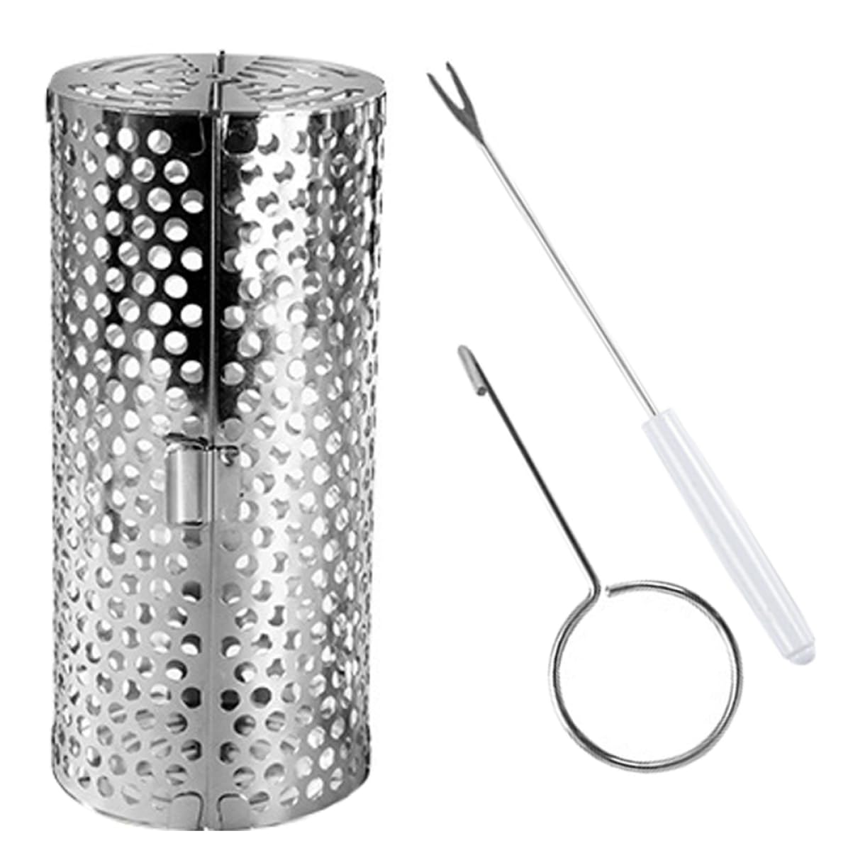Panier grill mesh barbecue idéal pour camping et pique-niques