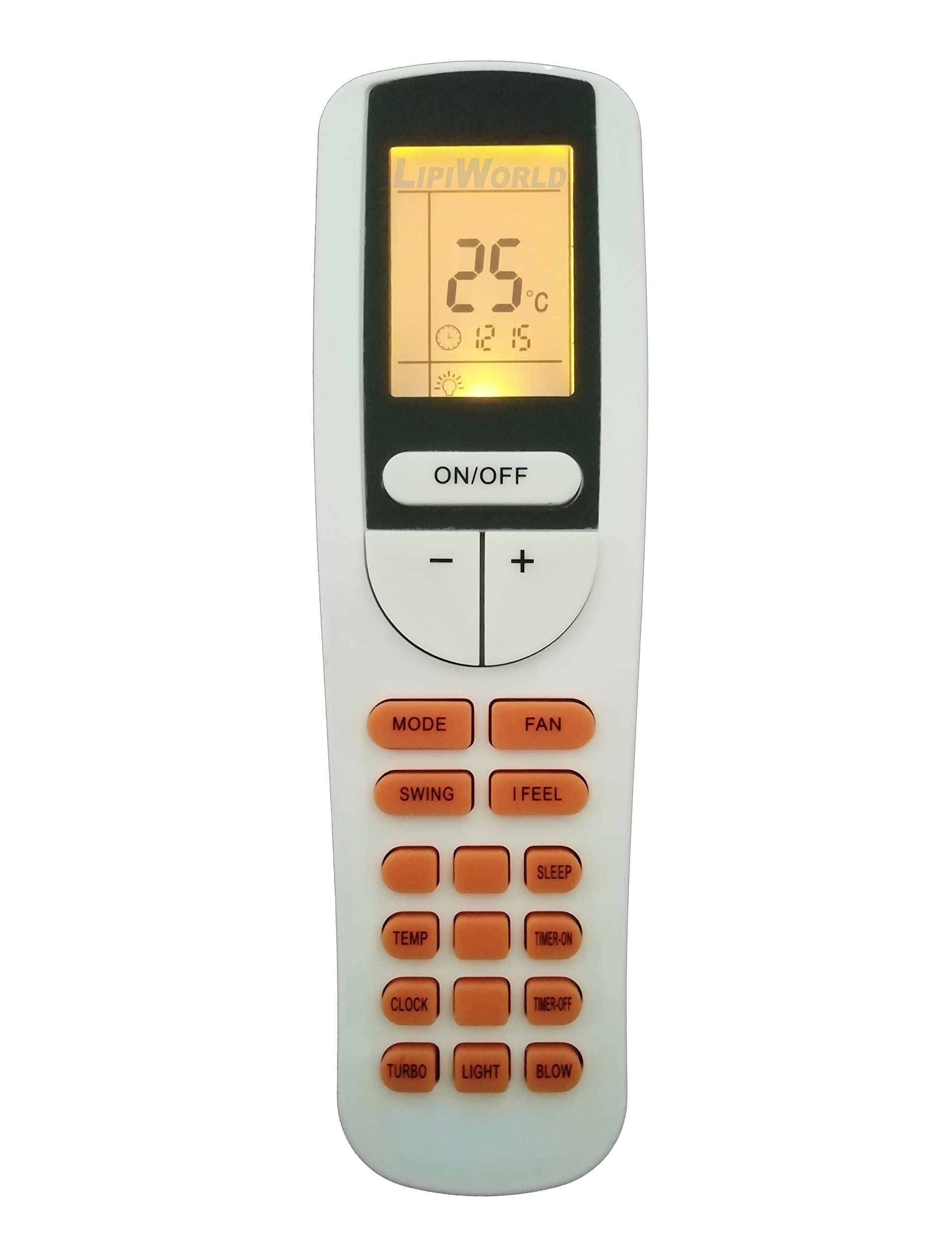 LipiWorld® 133 AC Remote Control with Display Light (Old Remote Exactly Same Remote Will Only Work) Compatible for Bluestar AC Remote with Backlight (B09THGHMSC) Amazon Price History, Amazon Price Tracker