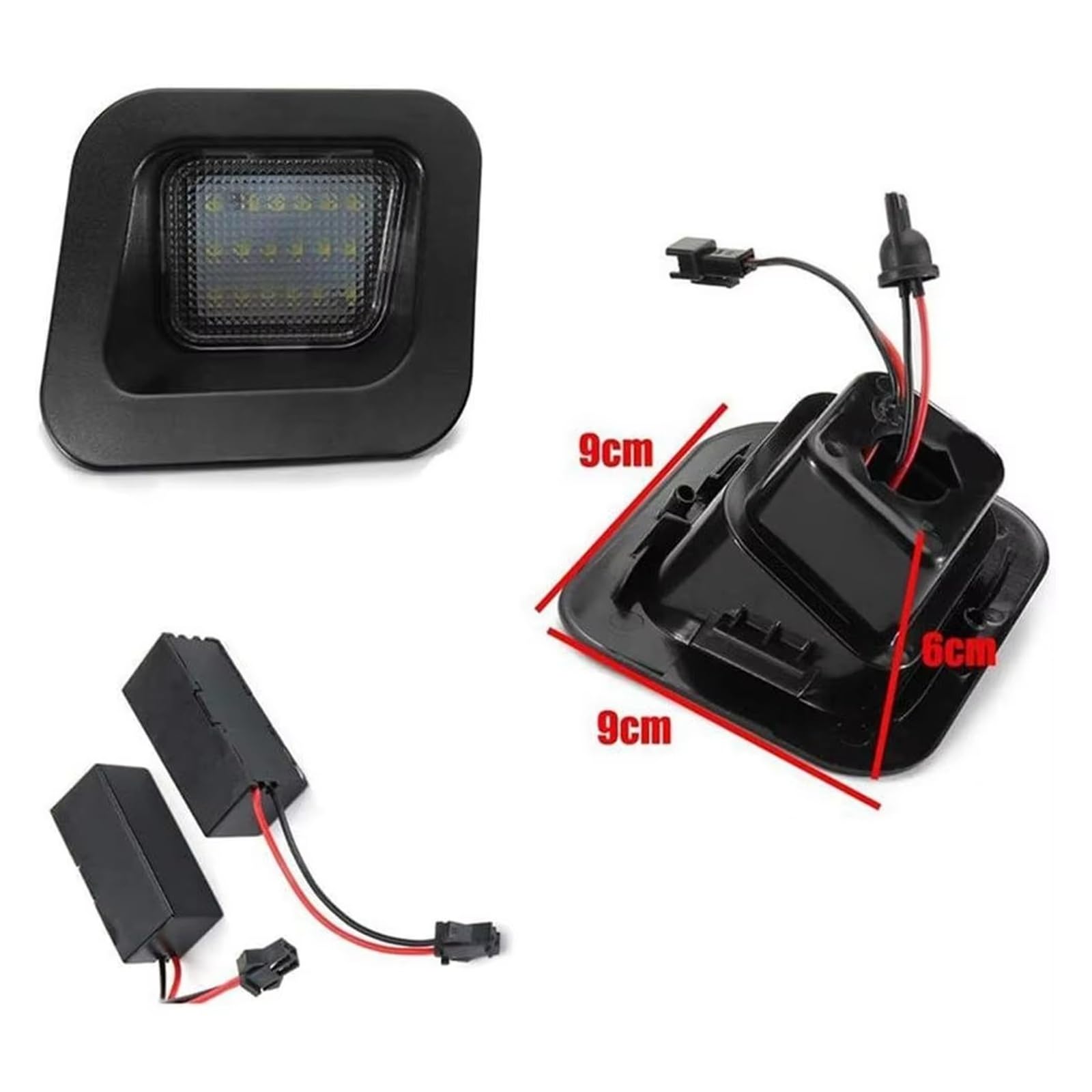 Luci Targa Per Dodge Per Ram 1500 2500 3500 Per Camion 2003 2004 2005 2006 2007 2008 2009 2010-2018 2 Pezzi Accessori Luce Targa Auto Luce Targa