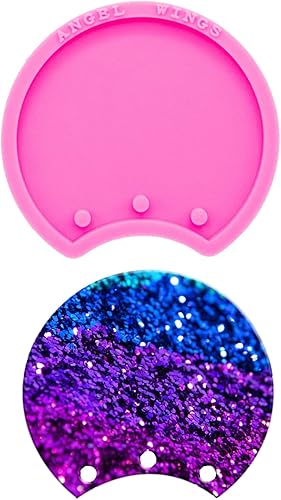 Molde de diadema decorativa con forma de oreja súper brillante, moldes de silicona de resina epoxi, moldes de fundición de resina epoxi, suministros