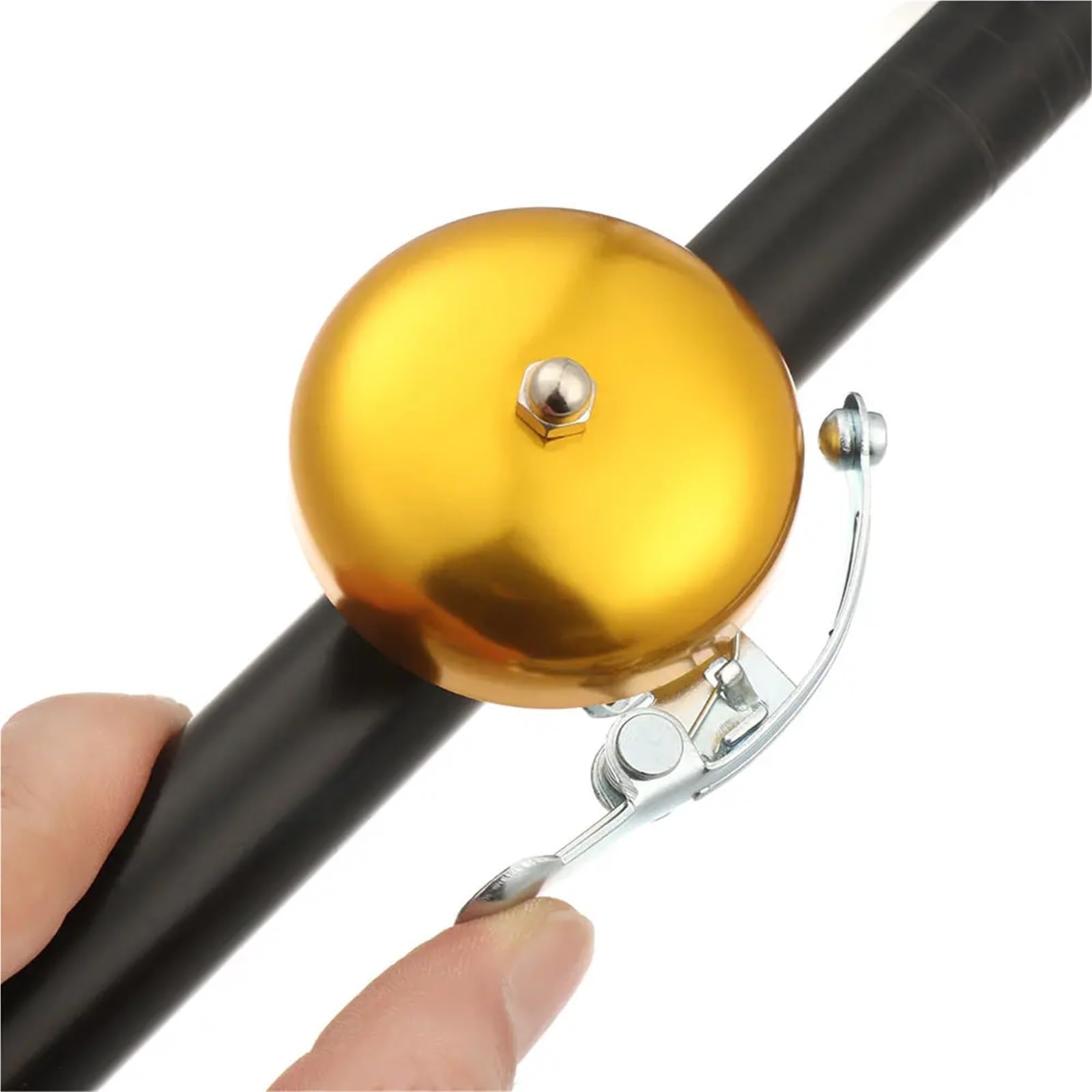Campanello per bicicletta 4 pezzi universale retrò campanello per bicicletta suono di avvertimento in lega di alluminio Mountain Bike rumorosamente Horn Bell Outdoor Sport Ciclismo accessorio