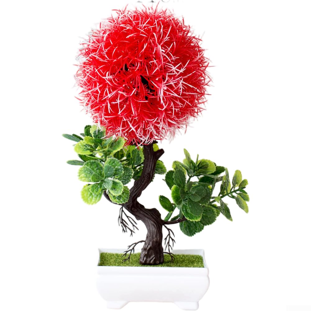 Poisson rouge artificiel pot de fleurs design en S décoration de bureau haut de gamme