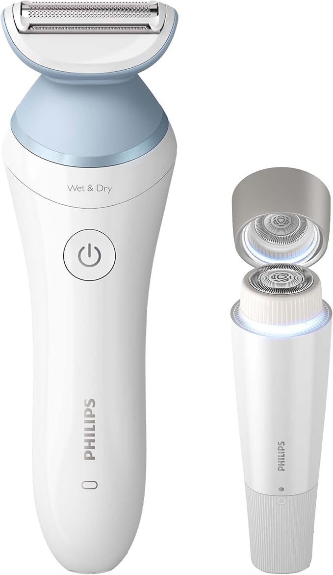 Philips Lady Shave Series 8000 with Facial Hair Remover, BRL166/91