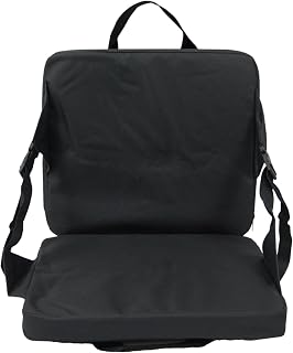 Sillas para Gradas con Respaldo | Cojín para Gradas con Soporte Dorsal - Cojín Portátil para Exteriores Kayak Picnic Acampada Playa Conciertos Fútbol Béisbol