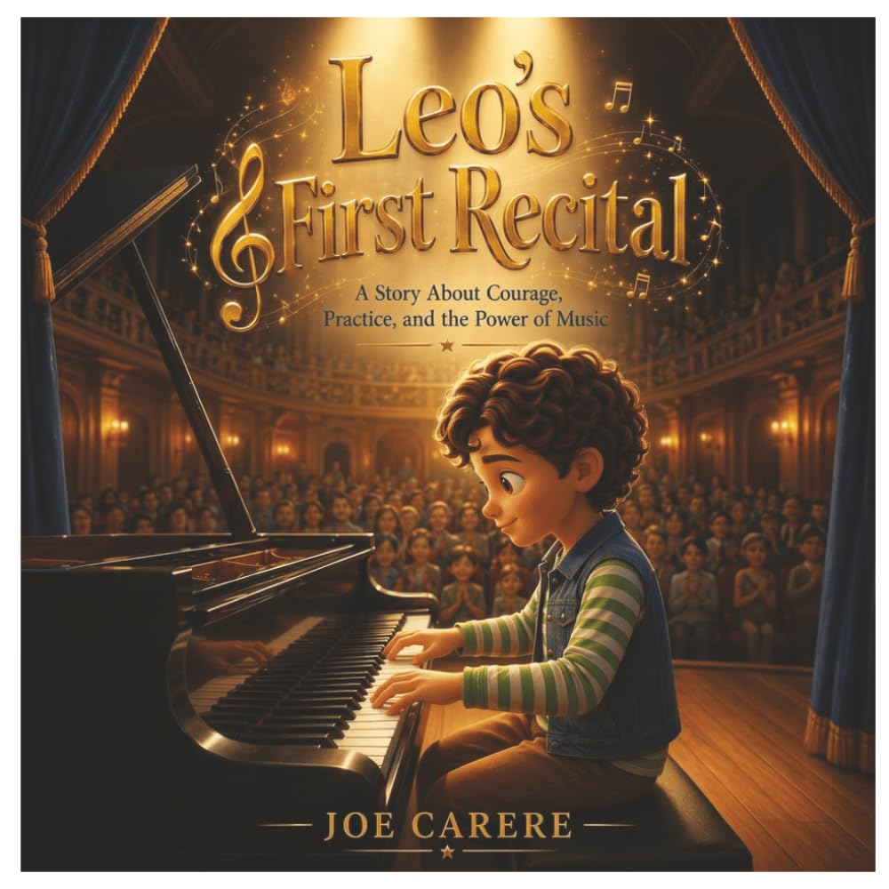 Leo’s First Recital: A Little Music Maker Adventures Story About Courage, Practice, and the Power of Music