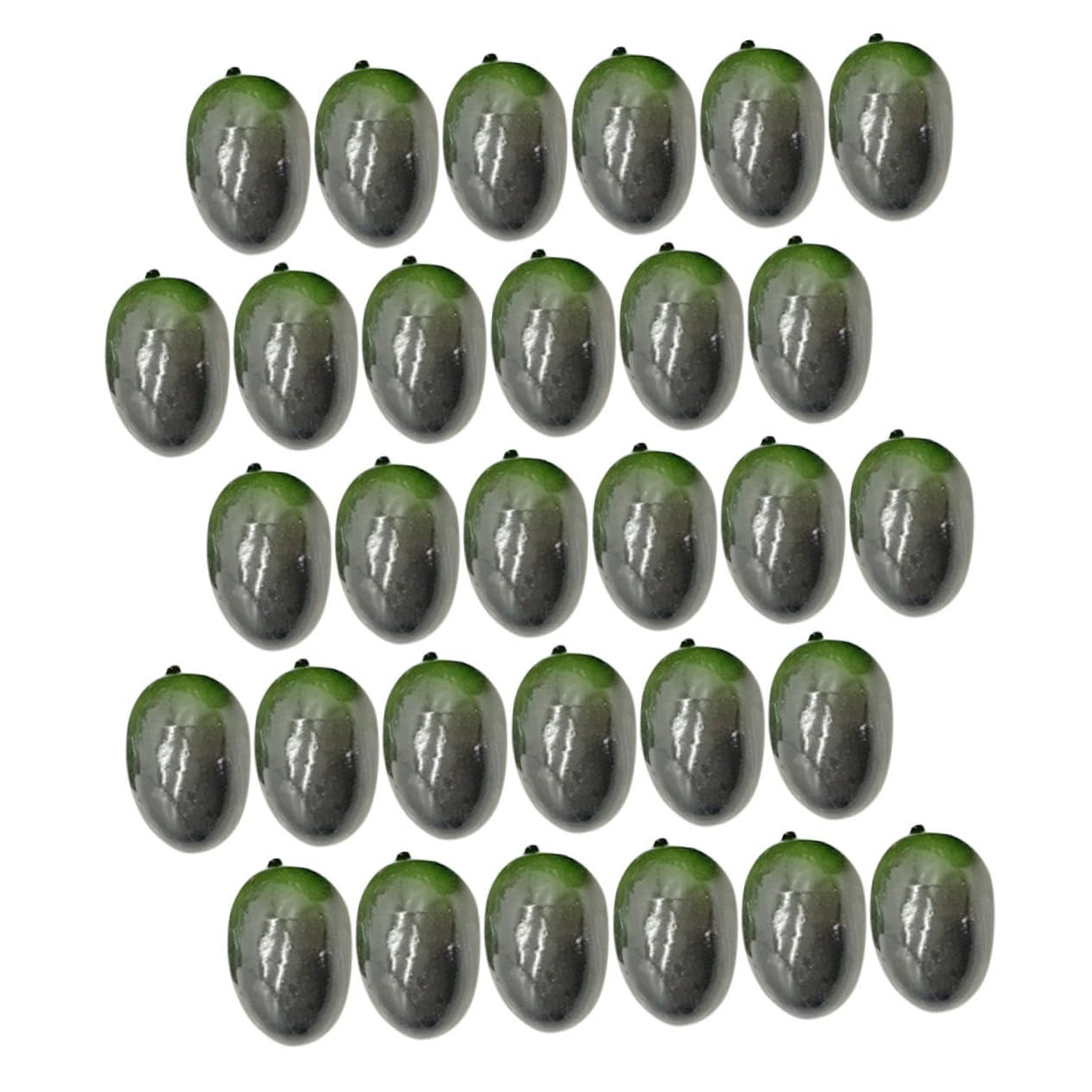 Alipis 150piezas Decoración Artificial De Aceitunas Imitaciones De Frutas para Hogar Centro De Mesa Accesorios De Fotografía y Manualidades