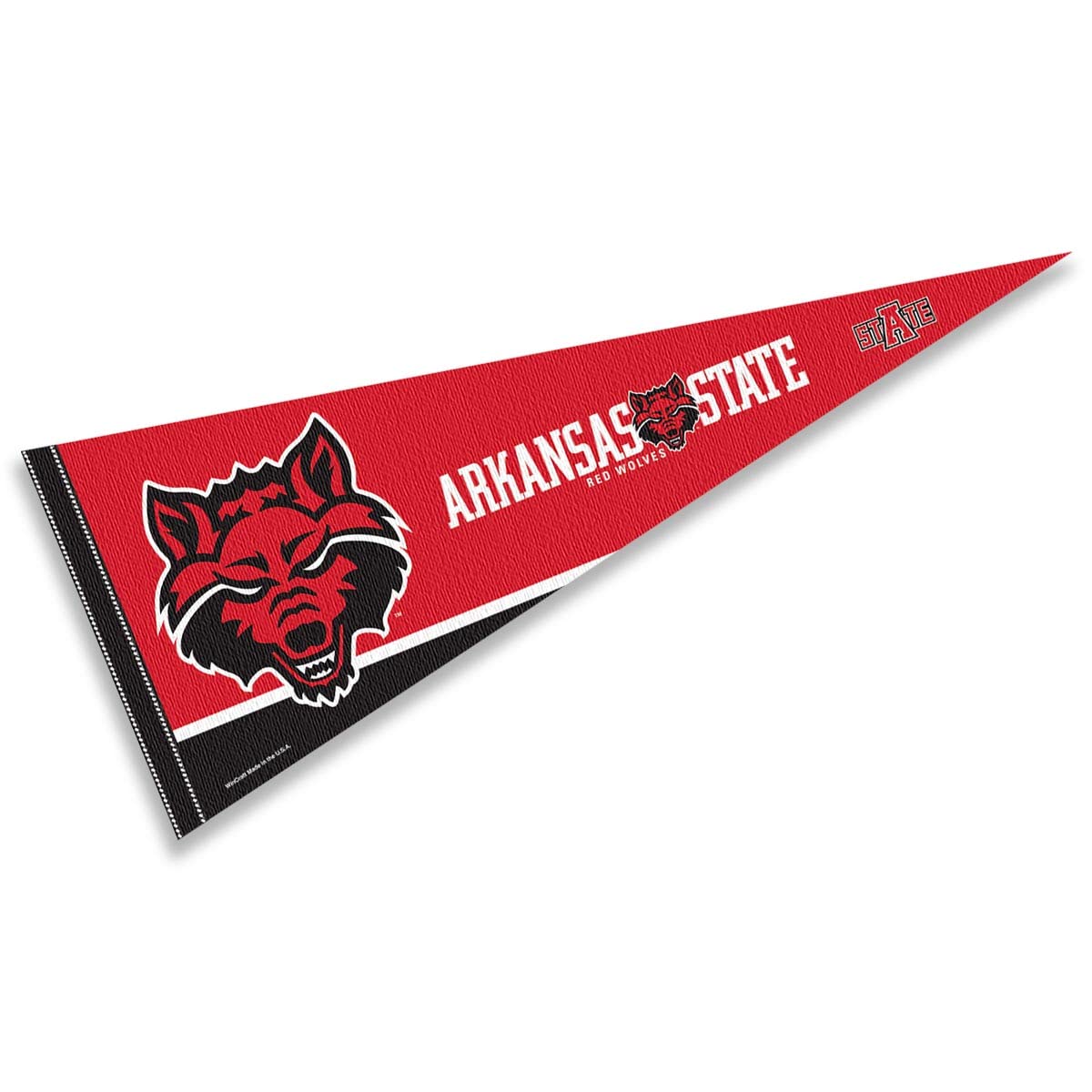 College Flags & Banners Co. Arkansas State Red Wolves Pennant Full Size Felt