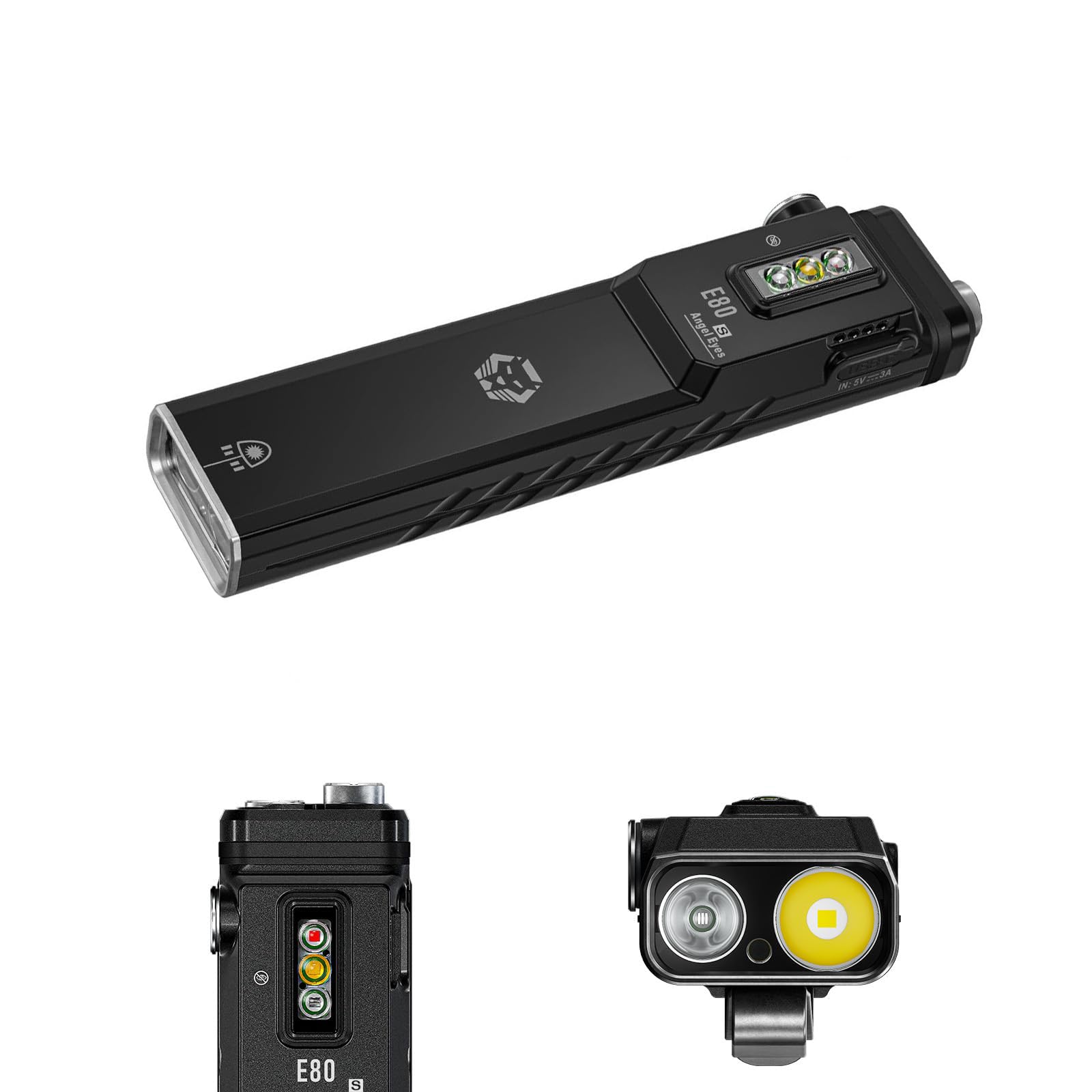 RovyVon E80s practical side light modes
