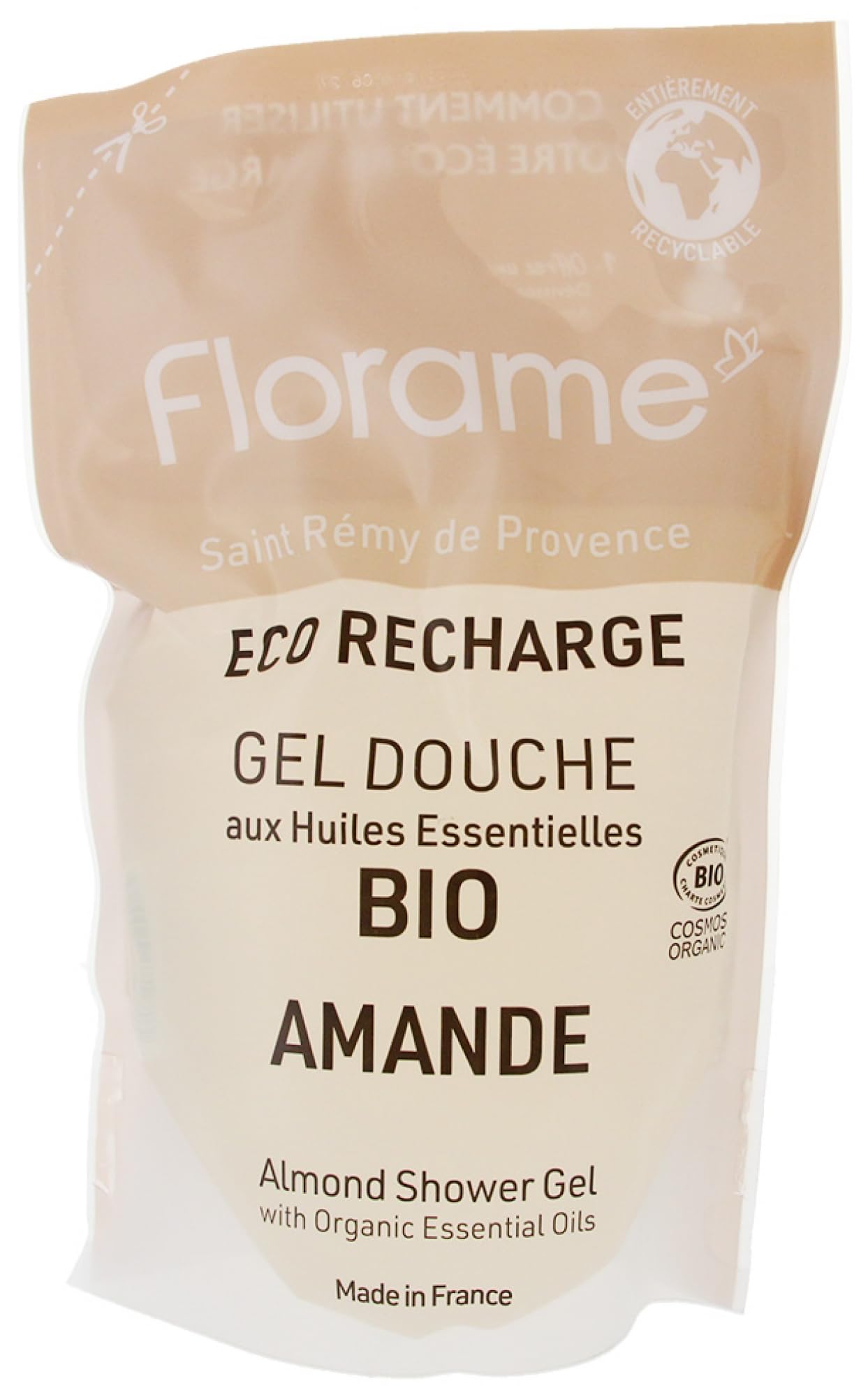 Florame Organic Almond Shower Gel 700 ml