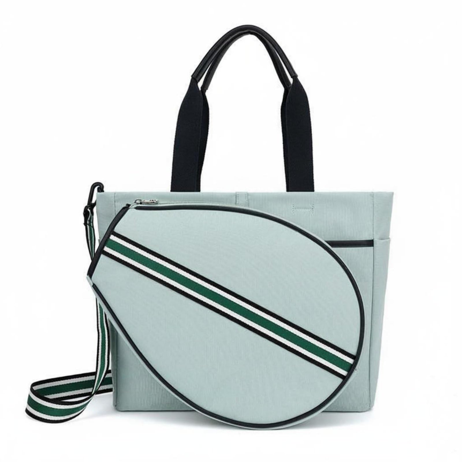 Funda para Raquetas Deportivas Bolsa Estuche Protector Maletín con Compartimento Principal Amplio y Manga de Raqueta Separable Peso Aproximado 800 G