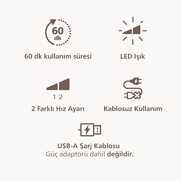 Philips Epilatör Serisi 8000, Kablosuz, Islak ve Kuru Kullanım, ProGuide, LED Işık, 60 Dakika Pil Ömrü, BRE708/05