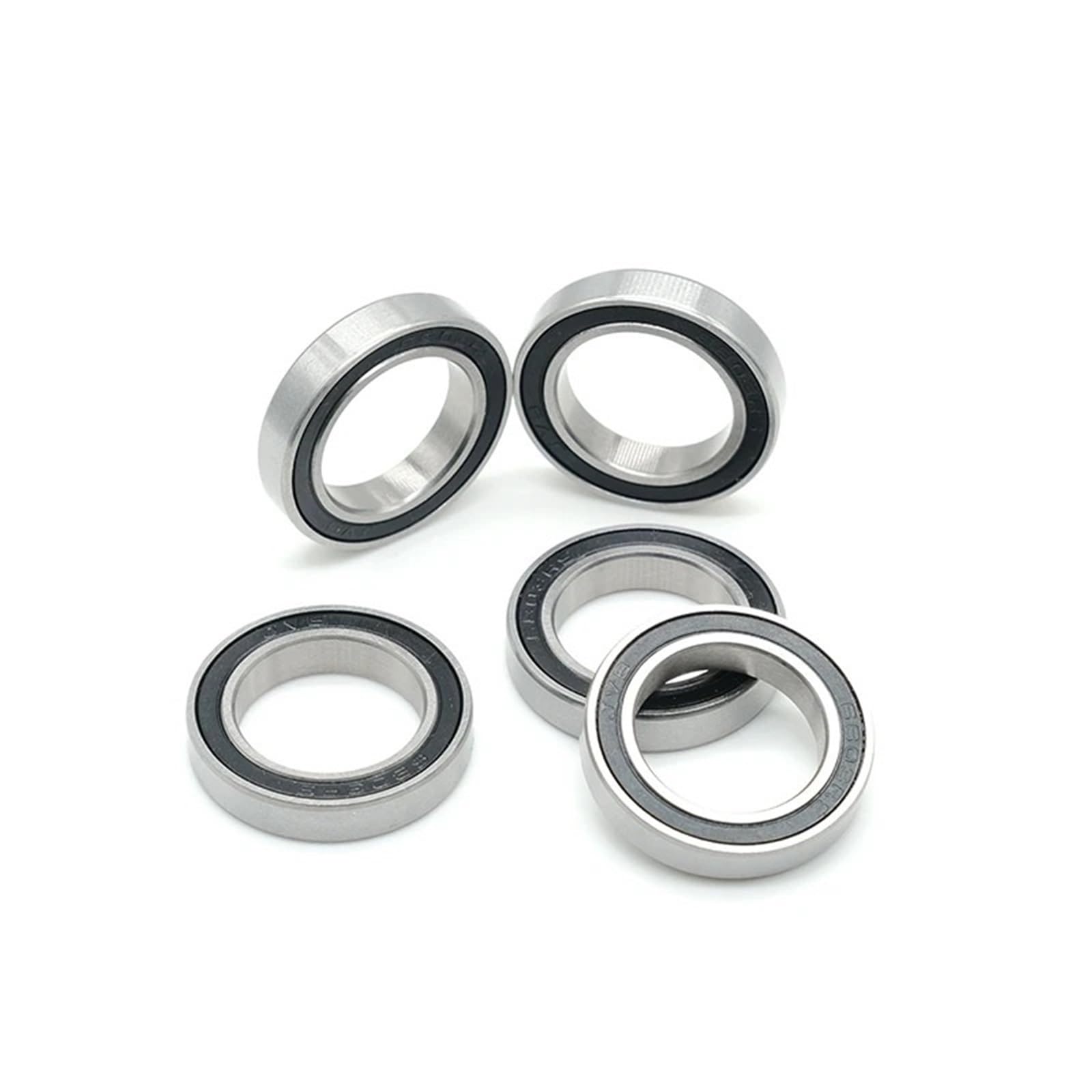 Cojinete 6802 2RS 15 * 24 * 5 mm C2 Sección delgada métrica 61802RS 6802 RS Cojinetes de bolas 6802RS 10 piezas