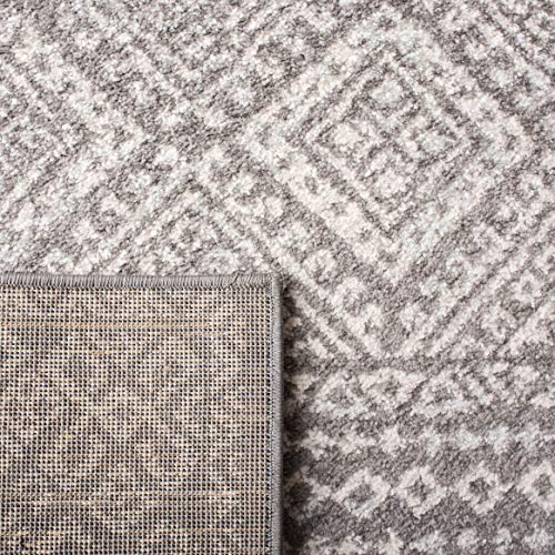 image for SAFAVIEH Tulum Collection Runner Rug - 2' x 8', Dark Grey & Ivory, Mor