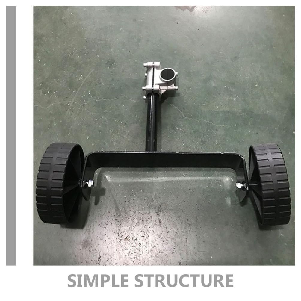Happyyami Ruedas De Soporte Para Cortacésped De Jardín Repuesto Duradero y Silencioso Compatible Cortacéspedes Fácil Instalación y Flexibilidad Movimiento