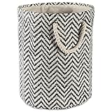 DII Woven Paper Basket or Bin, Collapsible & Convenient Organization & Storage Solution for Your Home (Large Round - 15x20