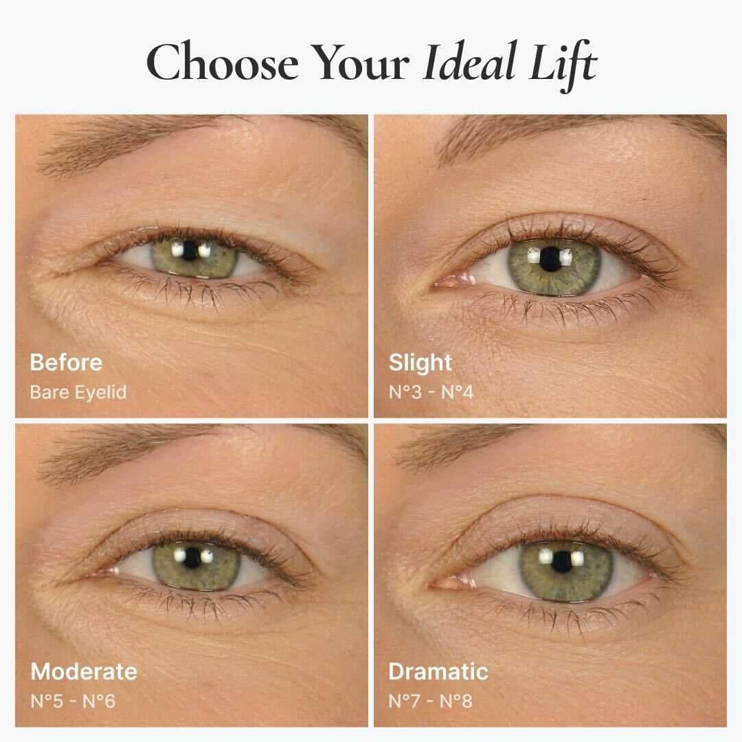 Contours Rx Lid by Design Lot de 80 bandes pour relever les yeux sans chirurgie