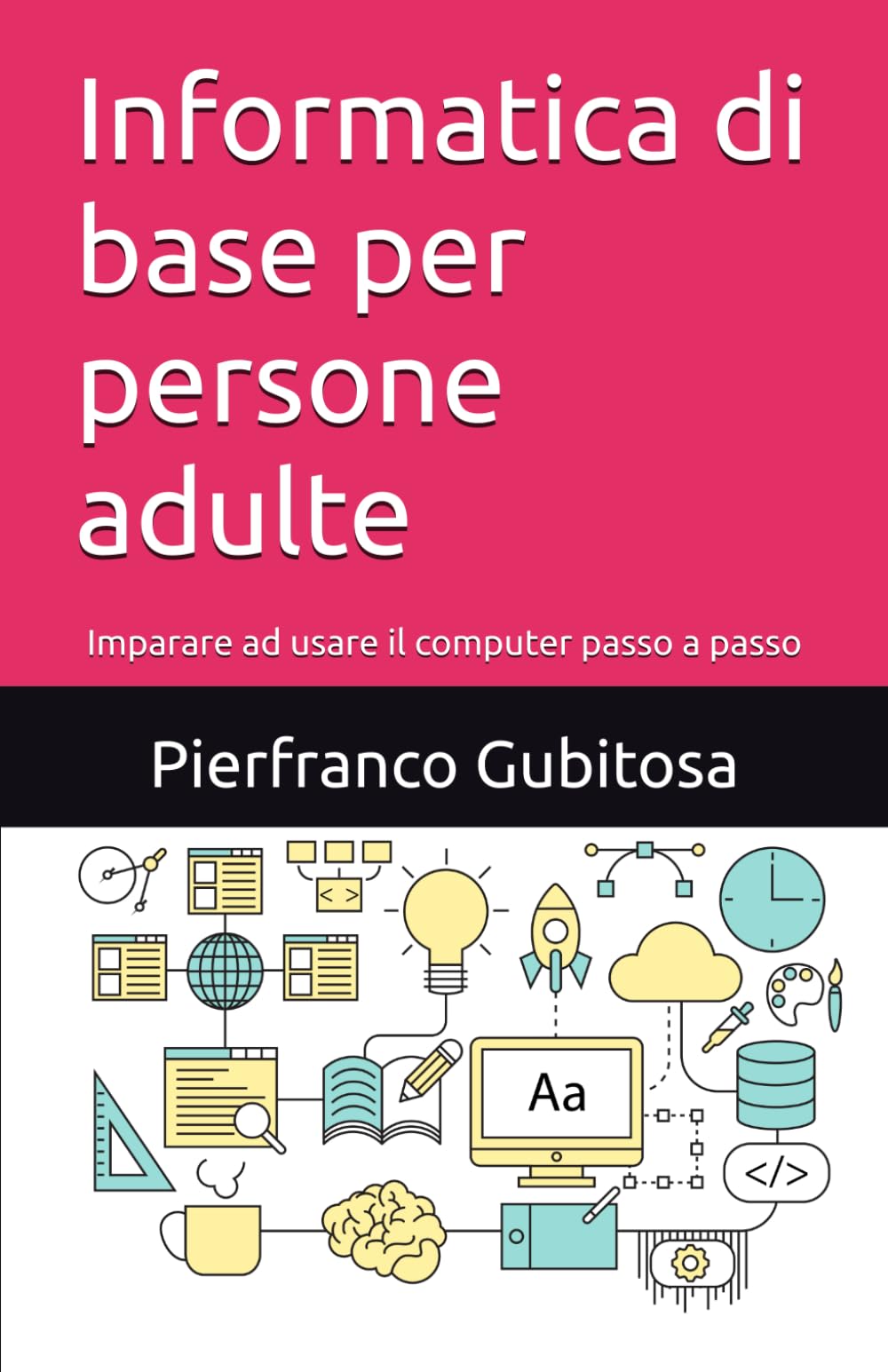 Informatica di base per persone adulte: Imparare ad usare il computer passo a passo