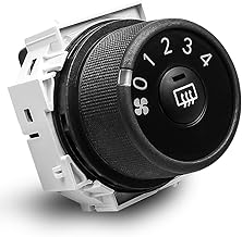 HVAC AC Blower Fan Knob Switch Wind Speed Control Fit for Toyota Corolla CE LE S XLE XRS L 2009 2010 2011 2012 2013 Matrix S XRS XR 2009 2010 Replace 55902-12100 55902-02030 55902-02070 55902-75D358
