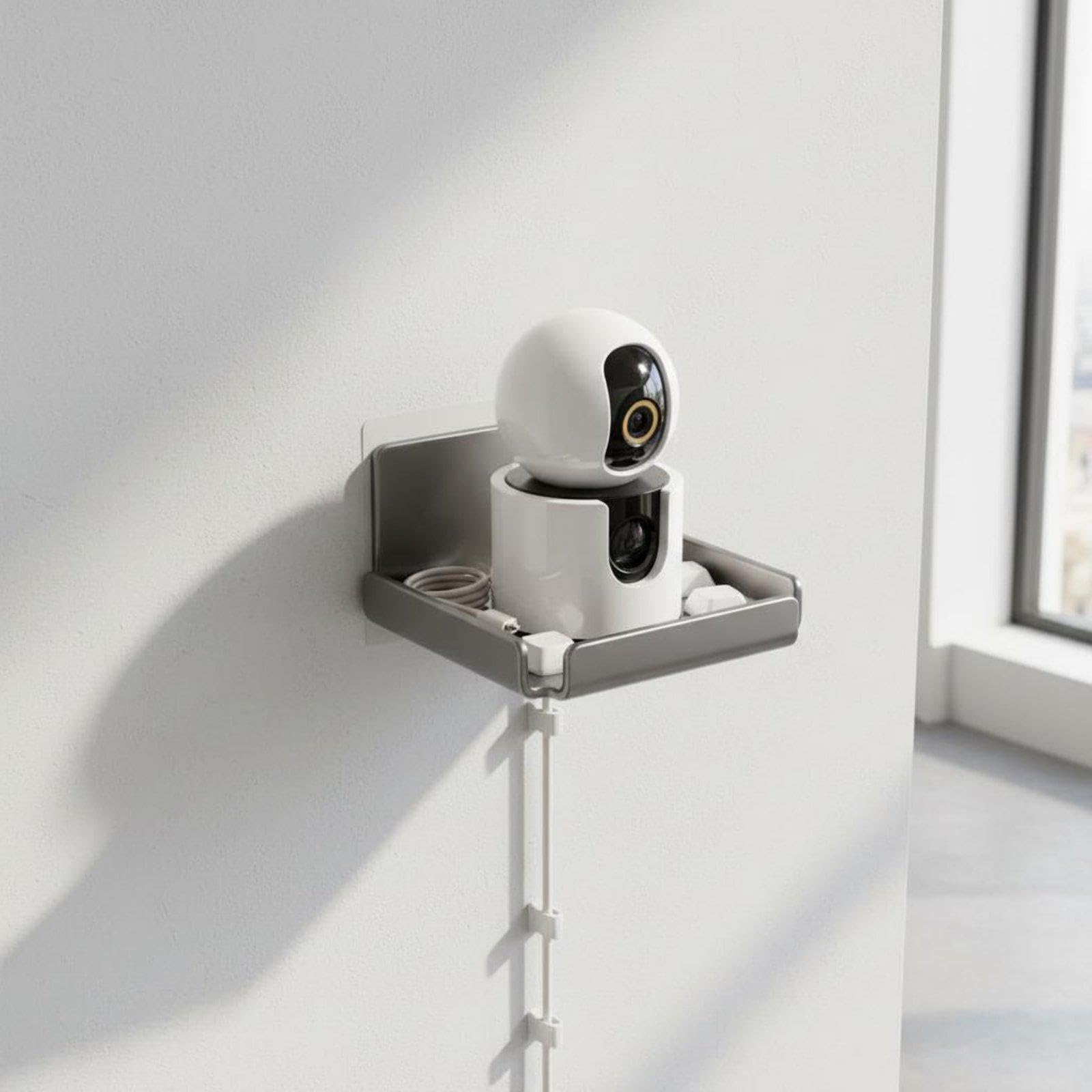 rockible Staffa di Montaggio per Dispositivo di Osservazione (6 Pezzi) - Installazione Semplice - Mensola Multifunzionale per Telecamera - Ideale per L'ing, 6 Pezzi