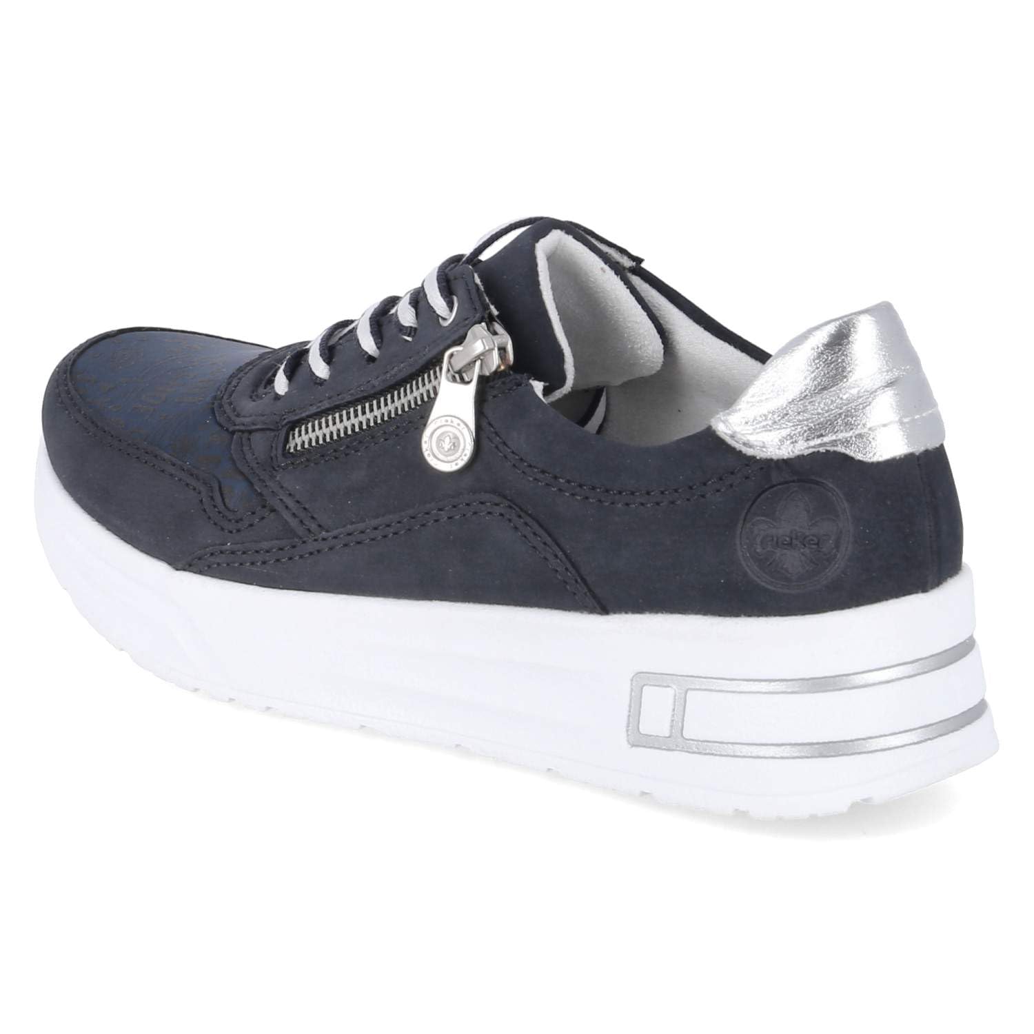 Rieker N8114 Chaussures à Lacets Femme