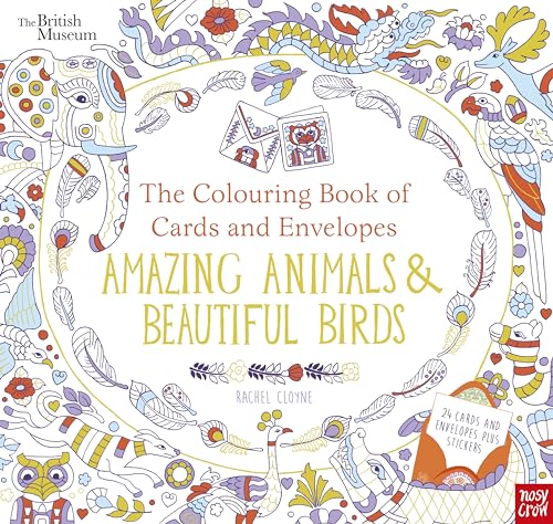 Brit Museum Colour Bk Cards Amazing Anim