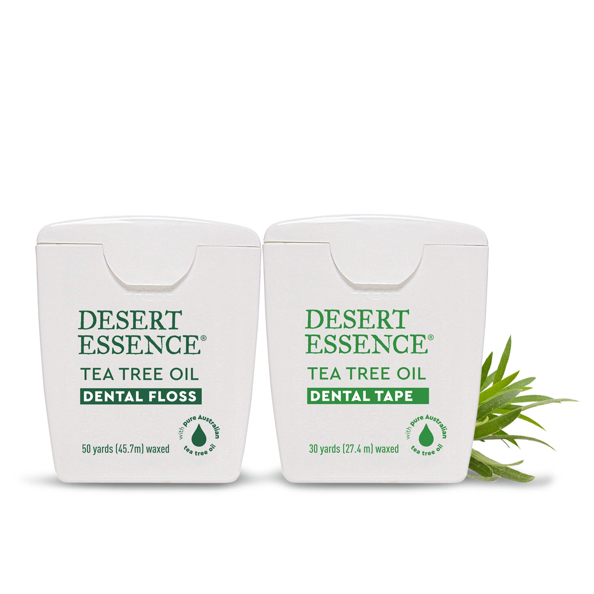 Desert Essence : Huile Arbre à thé Ruban dentaire, 30 m (lote de 12)
