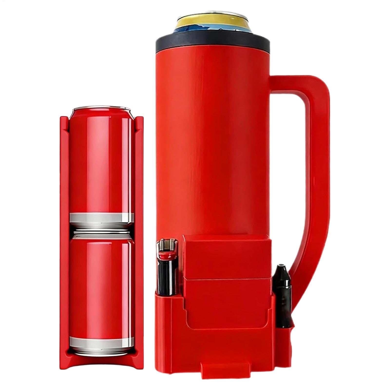 Enfriador de botellas con ranura y aislamiento térmico de 8 x 4 pulgadas 8