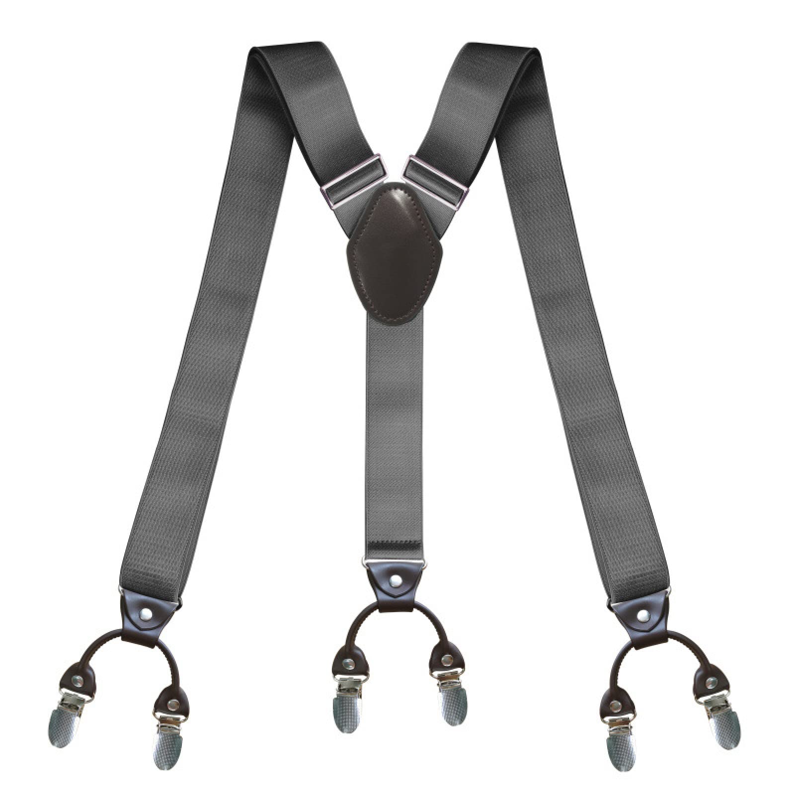 Bretelles for hommes, bretelles for hommes, bretelles à 6 clips, chemise de mariage, pantalon, bretelles réglables, sangle élastique, ceinture de support