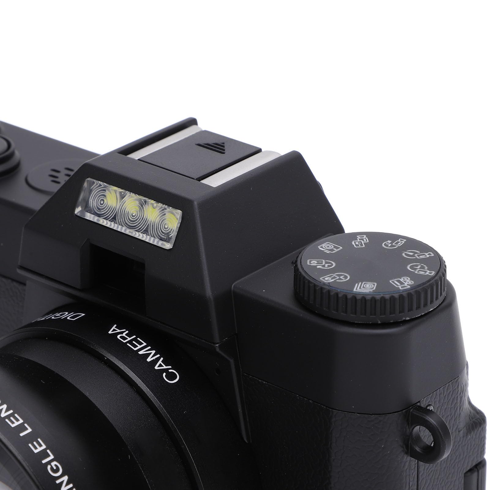 Cyfrowy Aparat Fotograficzny 4K, 56 MP 270 z Odchylanym Ekranem i 16-krotnym Zoomem Kompaktowy Aparat z Akumulatorem i Obiektywem Szerokokątnym, Czarny