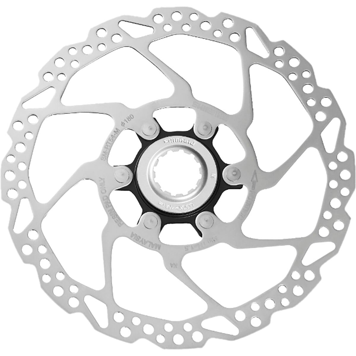 SHIMANO Deore SM-RT54-S Disc Brake Rotor - 160 mm, Center Lock, for Resin Pads Only, Silver