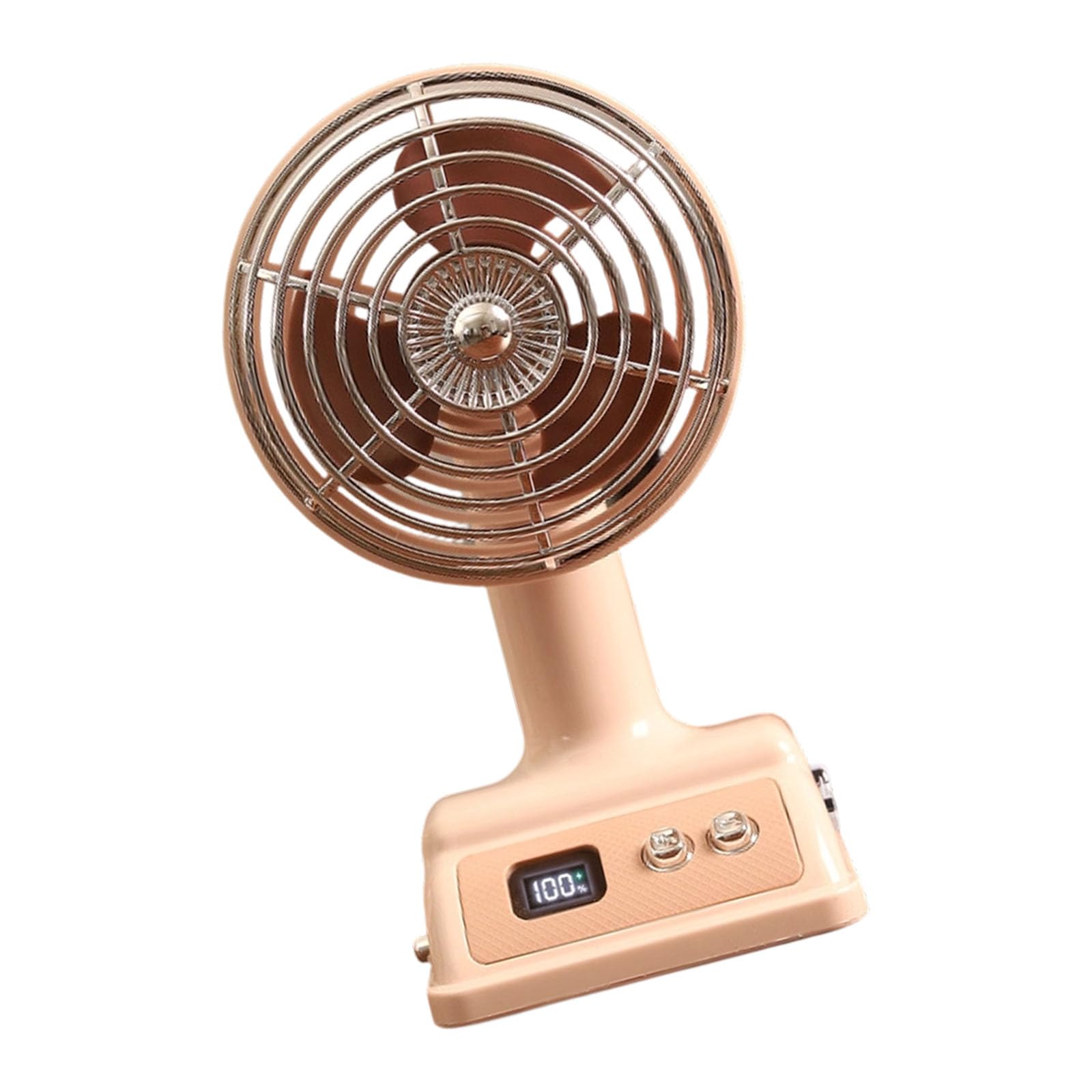 Tkidplw A Usb Rechargeable Desktop Fan With 100 Speed Settings Portable Ir Cooling Desktop Table Fan For Home Offices Enduring Usb Rechargeable