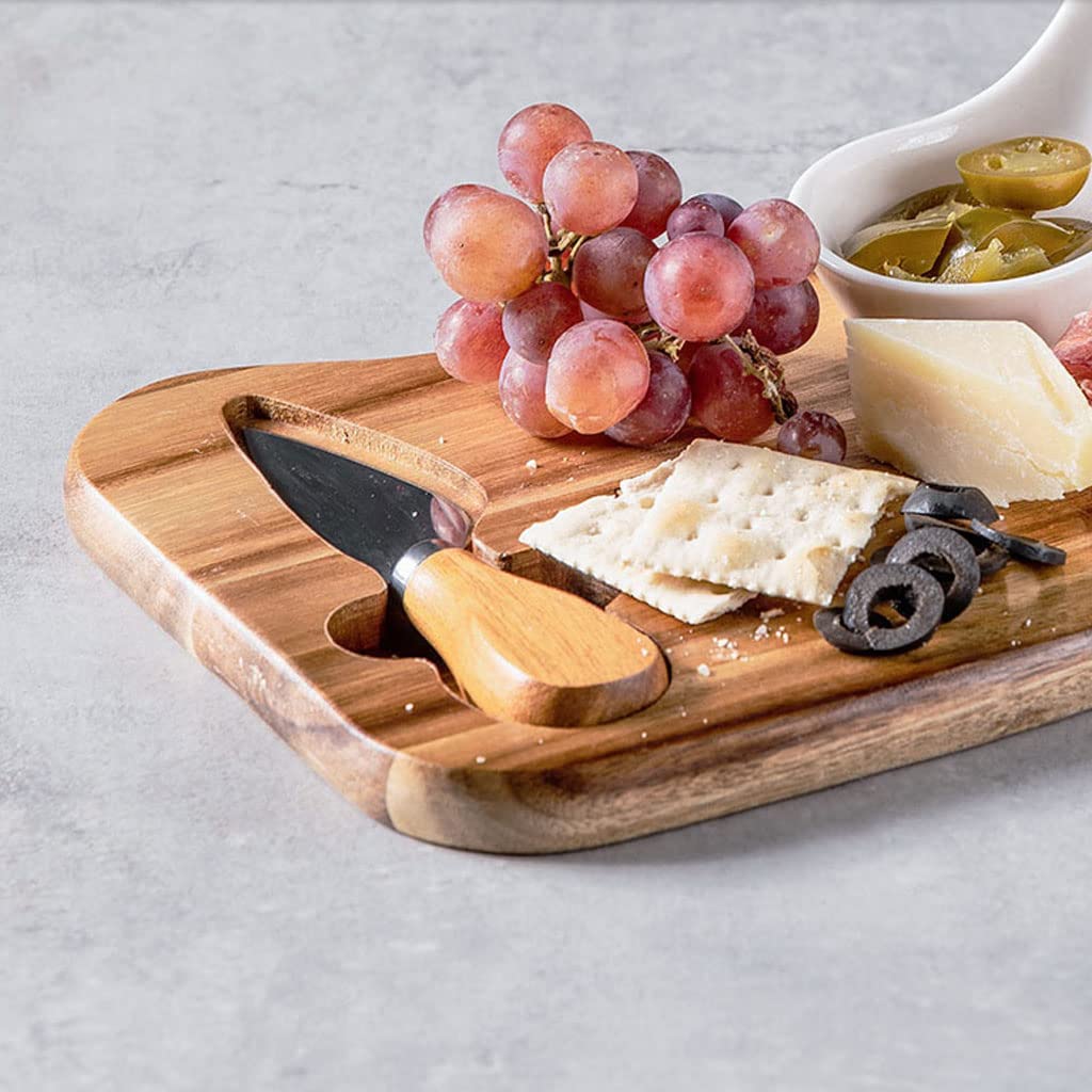 Deska do krojenia sera Deska do krojenia do kuchni Otwór szczelinowy do mięsa i warzyw Noże nie są dołączone Deska do krojenia do krojenia mięsa lub warzyw(