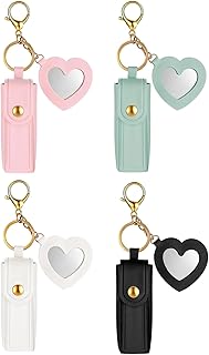 Lipstick Holder Keychain, 4 Pieces Bag Orname...