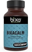 Vista 1 de bixa BOTANICAL Bixacalm, 60 cápsulas vegetales (450 mg) Extracto de Ashwagandha y extracto de valeriana para dormir